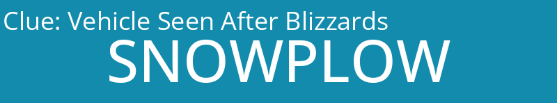 Vehicle Seen After Blizzards