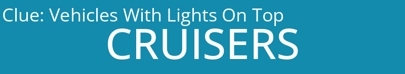 Vehicles With Lights On Top