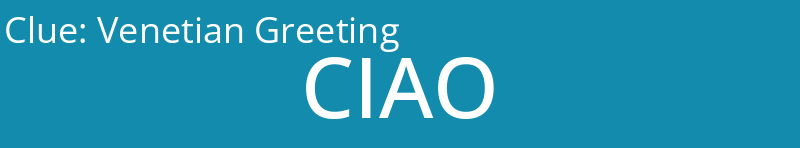 Venetian Greeting