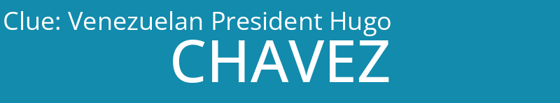 Venezuelan President Hugo