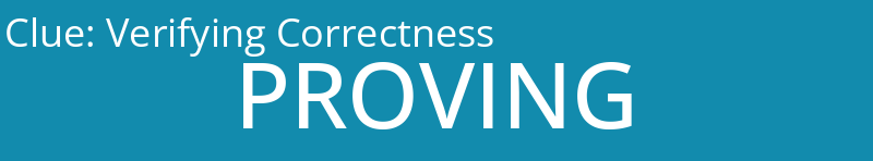 Verifying Correctness