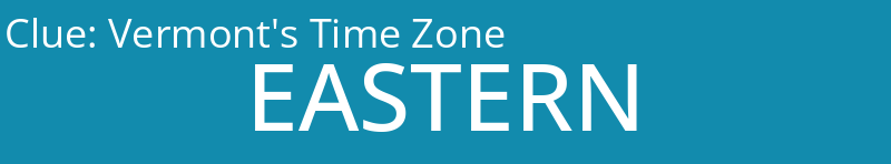 Vermont's Time Zone