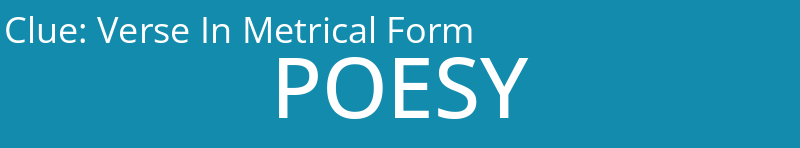 Verse In Metrical Form