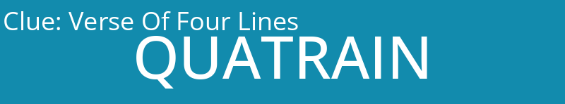 Verse Of Four Lines