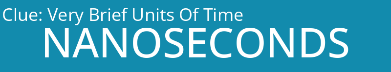 Very Brief Units Of Time