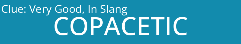 Very Good, In Slang