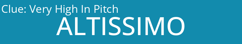 Very High In Pitch