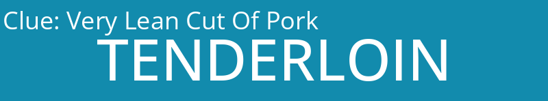 Very Lean Cut Of Pork