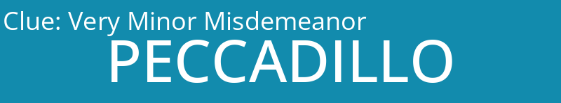 Very Minor Misdemeanor