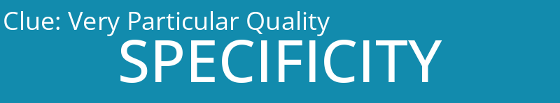 Very Particular Quality