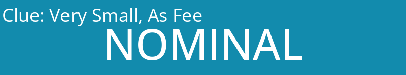 Very Small, As Fee