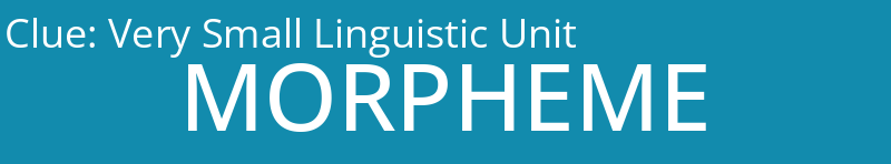 Very Small Linguistic Unit