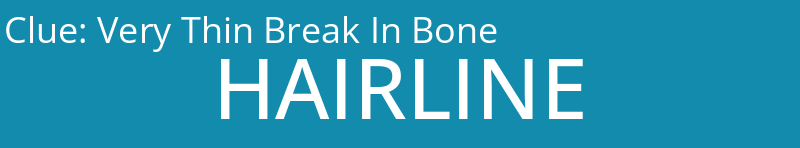 Very Thin Break In Bone