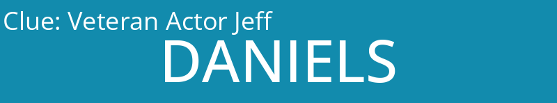 Veteran Actor Jeff