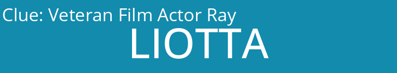 Veteran Film Actor Ray