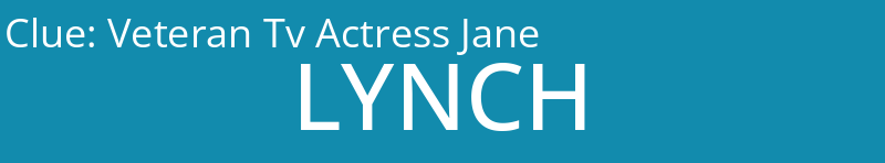 Veteran Tv Actress Jane
