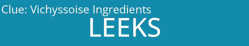 Vichyssoise Ingredients