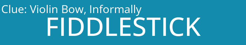 Violin Bow, Informally