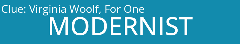 Virginia Woolf, For One