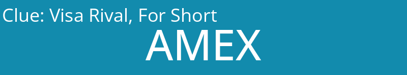 Visa Rival, For Short