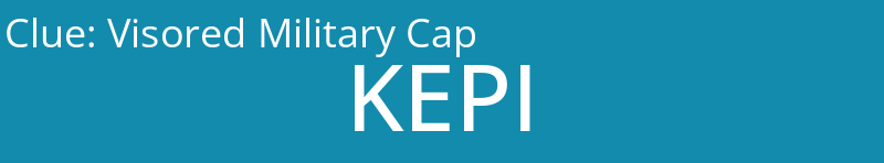 Visored Military Cap