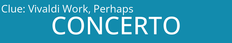 Vivaldi Work, Perhaps