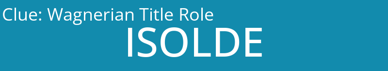 Wagnerian Title Role