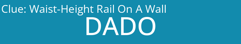 Waist-Height Rail On A Wall