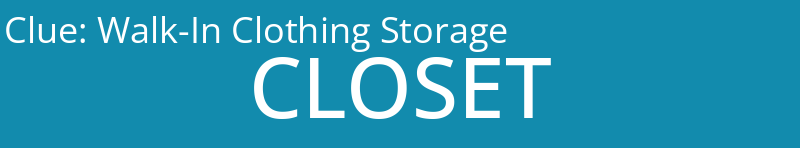 Walk-In Clothing Storage