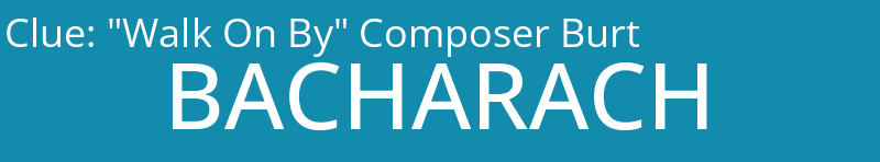 "Walk On By" Composer Burt