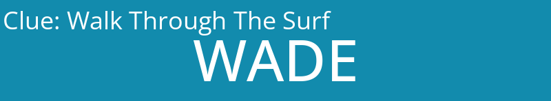Walk Through The Surf