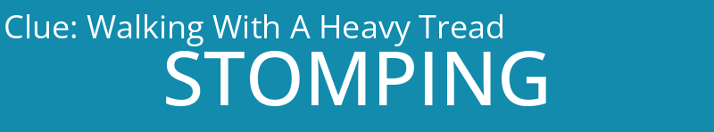 Walking With A Heavy Tread