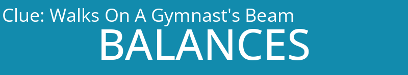 Walks On A Gymnast's Beam