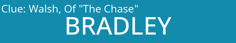 Walsh, Of "The Chase"