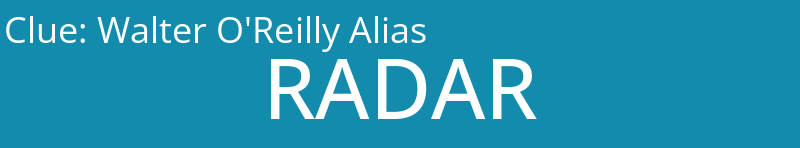 Walter O'Reilly Alias