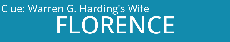 Warren G. Harding's Wife