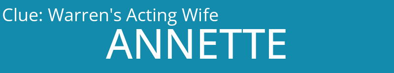 Warren's Acting Wife