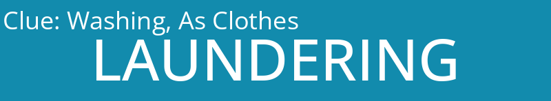 Washing, As Clothes
