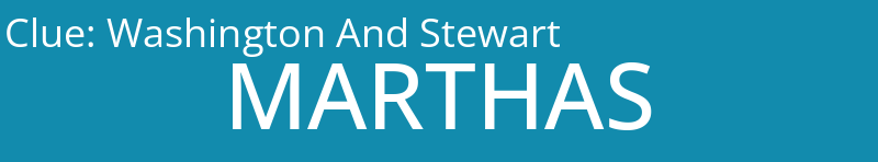 Washington And Stewart