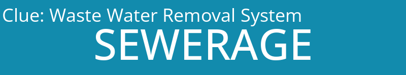 Waste Water Removal System