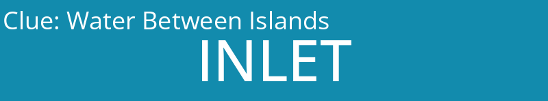 Water Between Islands