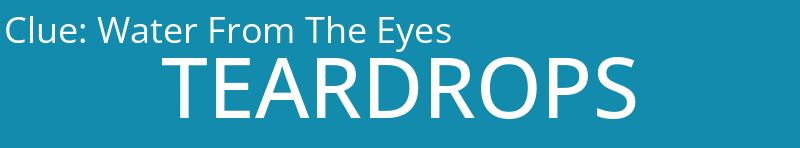 Water From The Eyes