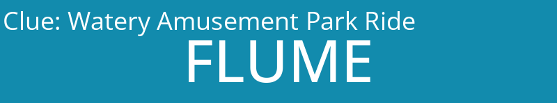 Watery Amusement Park Ride