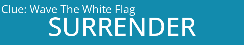 Wave The White Flag