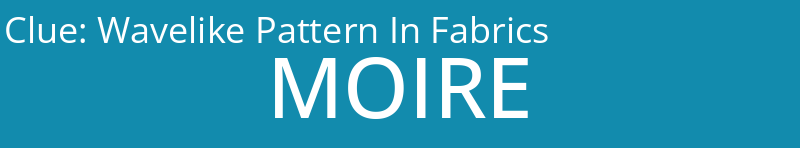 Wavelike Pattern In Fabrics