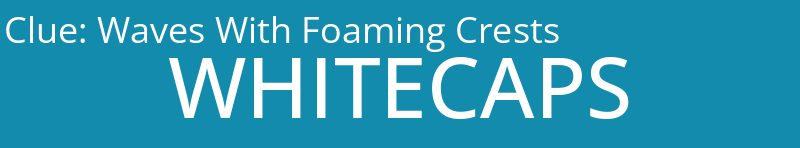 Waves With Foaming Crests