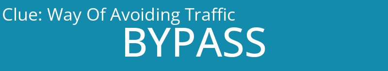 Way Of Avoiding Traffic