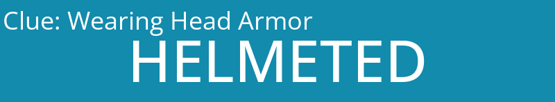 Wearing Head Armor