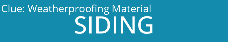 Weatherproofing Material