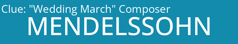 "Wedding March" Composer